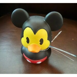 Disney Mickey Mouse Rubber Ducky Bath Toy Collectible Figure New with Tag